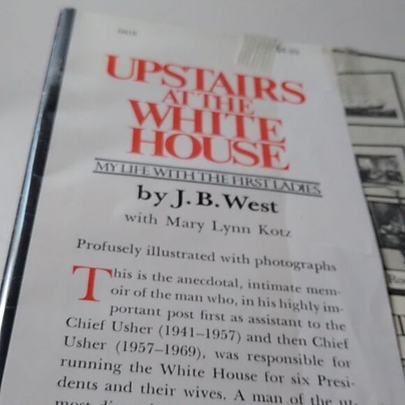 Upstairs at the White House Book - Picture 3 of 8